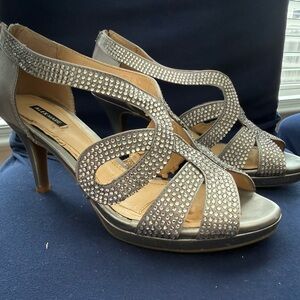 Alex Marie Dayten Ceylon (pewter) Strappy Heels